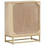 Sideboard mit 2 massiven Mangoholztüren 55x30x70 cm von vidaXL, Sideboards - Ref: Foro24-352039, Preis: 129,54 €, Rabatt: %