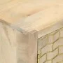 Aparador con 2 puertas madera maciza de mango 55x30x70 cm by vidaXL, Sideboards - Ref: Foro24-352039, Price: 128,42 €, Discou...