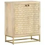 Aparador con 2 puertas madera maciza de mango 55x30x70 cm by vidaXL, Sideboards - Ref: Foro24-352039, Price: 128,42 €, Discou...