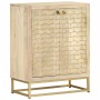Aparador con 2 puertas madera maciza de mango 55x30x70 cm by vidaXL, Sideboards - Ref: Foro24-352039, Price: 129,47 €, Discou...