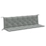 Gartenbankkissen 2 Stück in hellem meliertem Grau, 200x50x7 cm von vidaXL, Kissen für Stühle und Sofas - Ref: Foro24-4002630,...