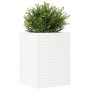 Massive Blumenkasten aus weißem Kiefernholz 50x50x68,5 cm von vidaXL, Töpfe und Pflanzgefäße - Ref: Foro24-3282465, Preis: 17...