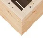 Massive Holz-Pflanzgefäß aus Kiefer 50x50x72,5 cm von vidaXL, Töpfe und Pflanzgefäße - Ref: Foro24-3282574, Preis: 154,69 €, ...
