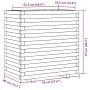 Jardinera madera maciza de abeto Douglas 70x40x72 cm by vidaXL, Pots and planters - Ref: Foro24-3282632, Price: 177,56 €, Dis...