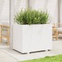 Massive weiße Kiefernholz-Pflanzschale 90x60x72 cm von vidaXL, Töpfe und Pflanzgefäße - Ref: Foro24-3282645, Preis: 281,12 €,...