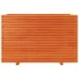 Jardinera madera maciza de pino marrón cera 110x60x72 cm by vidaXL, Pots and planters - Ref: Foro24-3282651, Price: 309,63 €,...