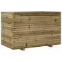 Eingelassener Kiefernholz-Pflanzkasten 110x60x72 cm von vidaXL, Töpfe und Pflanzgefäße - Ref: Foro24-3282653, Preis: 280,93 €...