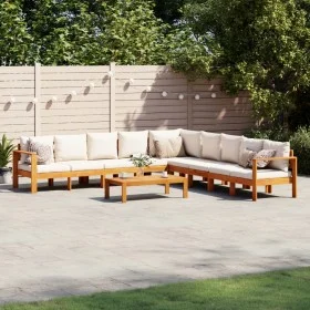 Set de sofás de jardín con cojines 6 pzas madera maciza acacia von vidaXL, Gartensets - Ref: Foro24-3214854, Preis: 907,90 €,...