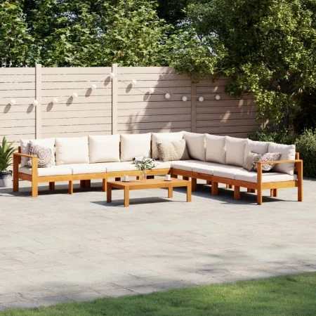 Set de sofás de jardín con cojines 6 pzas madera maciza acacia by vidaXL, Garden sets - Ref: Foro24-3214854, Price: 907,90 €,...