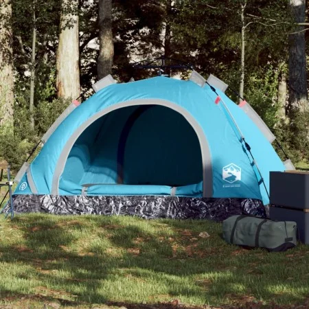 Tienda de campaña 2 personas apertura rápida azul de vidaXL, Tiendas de campaña - Ref: Foro24-4004162, Precio: 50,53 €, Descu...