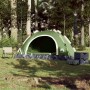 Tienda de campaña 4 personas apertura rápida verde
