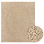 Alfombra ZIZUR apariencia de yute interior exterior 240x340 cm by vidaXL, Rugs - Ref: Foro24-4006165, Price: 193,53 €, Discou...