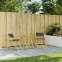 Juego bistró plegable de bambú 3 pzas con cojines gris oscuro by vidaXL, Garden sets - Ref: Foro24-365874, Price: 181,98 €, D...
