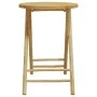 Faltbares Bambus-Bistro-Set mit 3 Teilen und dunkelgrauen Kissen. von vidaXL, Gartensets - Ref: Foro24-365874, Preis: 181,98 ...