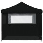 Tienda de fiesta plegable Pop-Up con 4 paredes laterales negra by vidaXL, Tents and gazebos - Ref: Foro24-4004934, Price: 162...
