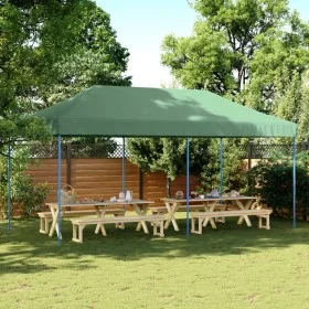 Tienda de fiesta plegable Pop-Up verde 580x292x315 cm by vidaXL, Tents and gazebos - Ref: Foro24-4004936, Price: 179,67 €, Di...