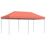 Tienda de fiesta plegable Pop-Up terracota 580x292x315 cm de vidaXL, Carpas y cenadores - Ref: Foro24-4004941, Precio: 187,72...
