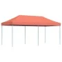 Tienda de fiesta plegable Pop-Up terracota 580x292x315 cm de vidaXL, Carpas y cenadores - Ref: Foro24-4004941, Precio: 184,16...