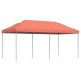 Tienda de fiesta plegable Pop-Up terracota 580x292x315 cm de vidaXL, Carpas y cenadores - Ref: Foro24-4004941, Precio: 187,72...