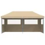 Tienda de fiesta plegable Pop-Up con 3 paredes laterales beige de vidaXL, Carpas y cenadores - Ref: Foro24-4004943, Precio: 1...