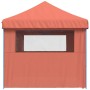 Faltbares Pop-Up-Partyzelt mit 4 Seitenwänden in Terrakotta-Farbe. von vidaXL, Zelte und Pavillons - Ref: Foro24-4004957, Pre...