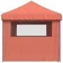 Tienda de fiesta plegable Pop-Up 4 paredes laterales terracota by vidaXL, Tents and gazebos - Ref: Foro24-4004957, Price: 258...