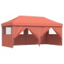 Faltbares Pop-Up-Partyzelt mit 4 Seitenwänden in Terrakotta-Farbe. von vidaXL, Zelte und Pavillons - Ref: Foro24-4004957, Pre...