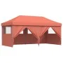 Tienda de fiesta plegable Pop-Up 4 paredes laterales terracota by vidaXL, Tents and gazebos - Ref: Foro24-4004957, Price: 258...