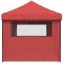 Tienda de fiesta plegable Pop-Up 4 paredes laterales burdeos by vidaXL, Tents and gazebos - Ref: Foro24-4004955, Price: 272,6...