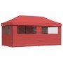Tienda de fiesta plegable Pop-Up 4 paredes laterales burdeos by vidaXL, Tents and gazebos - Ref: Foro24-4004955, Price: 272,6...