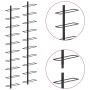 Wall wine racks for 20 bottles 2 units black metal by vidaXL, Wine racks - Ref: Foro24-289567, Price: 74,35 €, Discount: %