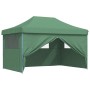 Faltbares Pop-Up-Partyzelt mit 4 grünen Seitenwänden. von vidaXL, Zelte und Pavillons - Ref: Foro24-4004976, Preis: 159,49 €,...