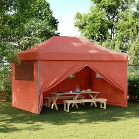 Faltbares Pop-Up-Partyzelt mit 4 Seitenwänden in Terrakotta-Farbe. von vidaXL, Zelte und Pavillons - Ref: Foro24-4004981, Pre...