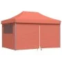 Tienda de fiesta plegable Pop-Up 4 paredes laterales terracota by vidaXL, Tents and gazebos - Ref: Foro24-4004981, Price: 188...