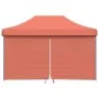 Tienda de fiesta plegable Pop-Up 4 paredes laterales terracota by vidaXL, Tents and gazebos - Ref: Foro24-4004981, Price: 188...