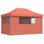 Tienda de fiesta plegable Pop-Up 4 paredes laterales terracota by vidaXL, Tents and gazebos - Ref: Foro24-4004981, Price: 192...