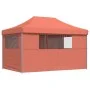 Tienda de fiesta plegable Pop-Up 4 paredes laterales terracota by vidaXL, Tents and gazebos - Ref: Foro24-4004981, Price: 188...