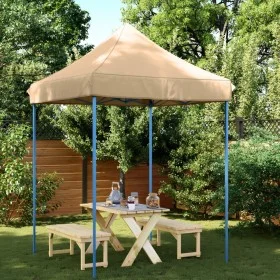 Faltbares Pop-Up-Partyzelt in Beige, 200x200x306 cm. von vidaXL, Zelte und Pavillons - Ref: Foro24-4004983, Preis: 93,29 €, R...