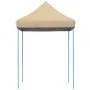 Faltbares Pop-Up-Partyzelt in Beige, 200x200x306 cm. von vidaXL, Zelte und Pavillons - Ref: Foro24-4004983, Preis: 93,27 €, R...