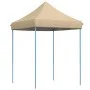 Tienda de fiesta plegable Pop-Up beige 200x200x306 cm de vidaXL, Carpas y cenadores - Ref: Foro24-4004983, Precio: 93,27 €, D...
