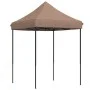 Tienda de fiesta plegable Pop-Up marrón 200x200x306 cm by vidaXL, Tents and gazebos - Ref: Foro24-4004988, Price: 93,29 €, Di...