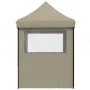 Faltbares Pop-Up-Partyzelt mit 4 taupefarbenen Seitenwänden. von vidaXL, Zelte und Pavillons - Ref: Foro24-4005002, Preis: 14...
