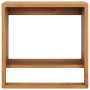 Toallero de pared de teca maciza 35x20x35 cm de vidaXL, Toalleros - Ref: Foro24-289073, Precio: 40,22 €, Descuento: %