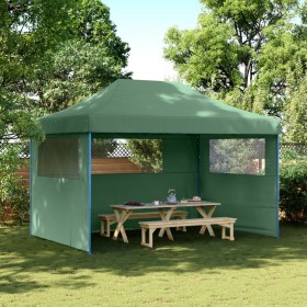 Tienda de fiesta plegable Pop-Up con 3 paredes laterales verde by vidaXL, Tents and gazebos - Ref: Foro24-4005016, Price: 149...