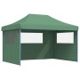 Tienda de fiesta plegable Pop-Up con 3 paredes laterales verde by vidaXL, Tents and gazebos - Ref: Foro24-4005016, Price: 141...