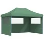 Tienda de fiesta plegable Pop-Up con 3 paredes laterales verde by vidaXL, Tents and gazebos - Ref: Foro24-4005016, Price: 153...