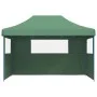 Tienda de fiesta plegable Pop-Up con 3 paredes laterales verde by vidaXL, Tents and gazebos - Ref: Foro24-4005016, Price: 153...