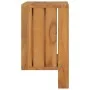 Solid teak wall towel rack 35x20x35 cm by vidaXL, Towel racks - Ref: Foro24-289073, Price: 39,78 €, Discount: %