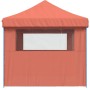 Faltbare Pop-Up-Partyzelt mit 3 Seitenwänden in Terrakotta-Farbe. von vidaXL, Zelte und Pavillons - Ref: Foro24-4005021, Prei...