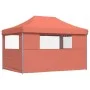 Tienda de fiesta plegable Pop-Up 3 paredes laterales terracota by vidaXL, Tents and gazebos - Ref: Foro24-4005021, Price: 155...